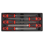 Sealey TBT09 Tool Tray with Engineers File Set 5pc