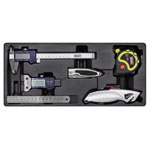 Sealey TBT12 Tool Tray with Measuring and Cutting Set 6pc