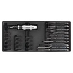 Sealey TBT18 Tool Tray with Punch and Impact Driver Set 25pc