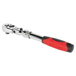 Sealey AK6681 Flexi-head Ratchet Wrench 3/8sq Drive Extendable