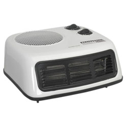 Sealey FH2009 Fan Heater 2000W/230V 2 Heat Settings & Thermostat