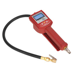 Sealey SA391 Digital Tyre Inflator with Clip-on Connector