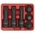Sealey SX052 Impact Spline Socket Set 1/2sq Drive 6pc