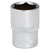Sealey SP1413 Walldrive® Socket 13mm 1/4sq Drive Fully Polished