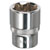 Sealey SP1414 WallDrive® Socket 14mm 1/4Sq Drive Fully Polished