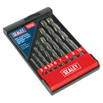 Sealey AK5708 Tungsten Carbide Tipped Masonry Drill Bit Set 8pc