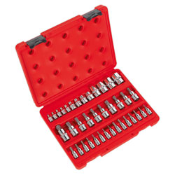 Sealey AK6197 Trx-star Socket and Socket Bit Set 38pc