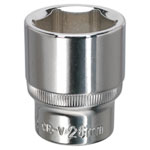 Sealey SP1226 WallDrive® Socket 26mm 1/2Sq Drive Fully Polished