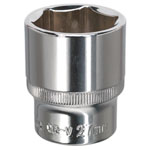 Sealey SP1227 Walldrive® Socket 27mm 1/2"sq Drive Fully Polished