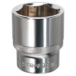 Sealey SP1228 WallDrive® Socket 28mm 1/2"Sq Drive Fully Polished
