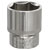 Sealey SP1229 Walldrive® Socket 29mm 1/2sq Drive Fully Polished