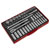 Sealey AK6941 Socket Set 46pc 1/2Sq Drive 6pt WallDrive® - Metric