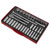 Sealey AK6941 Socket Set 46pc 1/2Sq Drive 6pt WallDrive® - Metric