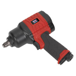 Sealey GSA6002 Generation Series Comp Air Impact Wrench 1/2sq Drive Twin Hammer