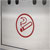 Sealey RCB02 Cigarette Bin Wall Mounting Stainless Steel