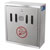 Sealey RCB02 Cigarette Bin Wall Mounting Stainless Steel