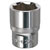 Sealey SP1222 Walldrive® Socket 22mm 1/2sq Drive Fully Polished