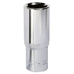 Sealey SP1222D Walldrive® Socket 22mm Deep 1/2"sq Drive Fully Polished