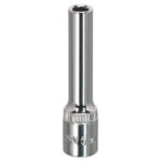 Sealey SP1405D WallDrive® Socket 5mm Deep 1/4"Sq Drive Fully Polished
