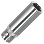 Sealey SP1411D Walldrive® Socket 11mm Deep 1/4"sq Drive Fully Polished
