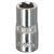 Sealey SP1407 Walldrive® Socket 7mm 1/4sq Drive Fully Polished