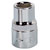 Sealey SP3809 Walldrive® Socket 9mm 3/8sq Drive Fully Polished