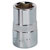 Sealey SP3811 Walldrive® Socket 11mm 3/8sq Drive Fully Polished