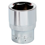 Sealey SP3815 Walldrive® Socket 15mm 3/8"sq Drive Fully Polished