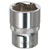 Sealey SP3816 Walldrive® Socket 16mm 3/8sq Drive Fully Polished