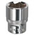 Sealey SP3817 WallDrive® Socket 17mm 3/8Sq Drive Fully Polished