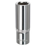 Sealey SP3815D WallDrive® Socket 15mm Deep 3/8Sq Drive Fully Polished