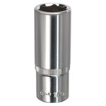 Sealey SP3817D WallDrive® Socket 17mm Deep 3/8Sq Drive Fully Polished