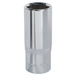 Sealey SP3819D Walldrive® Socket 19mm Deep 3/8sq Drive Fully Polished