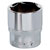 Sealey SP3821 Walldrive® Socket 21mm 3/8sq Drive Fully Polished