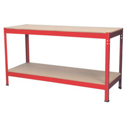 Sealey AP1535 Workbench 1.53mtr Steel Wooden Top