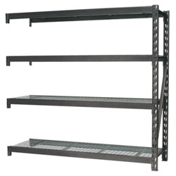 Sealey AP6572E H/D Racking Extension Pk - 4 Mesh Shelves 640kg Capacty Per Level