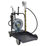 Sealey AK4562D Oil Dispensing System Air Operated - 10mtr Retractable Hose Reel
