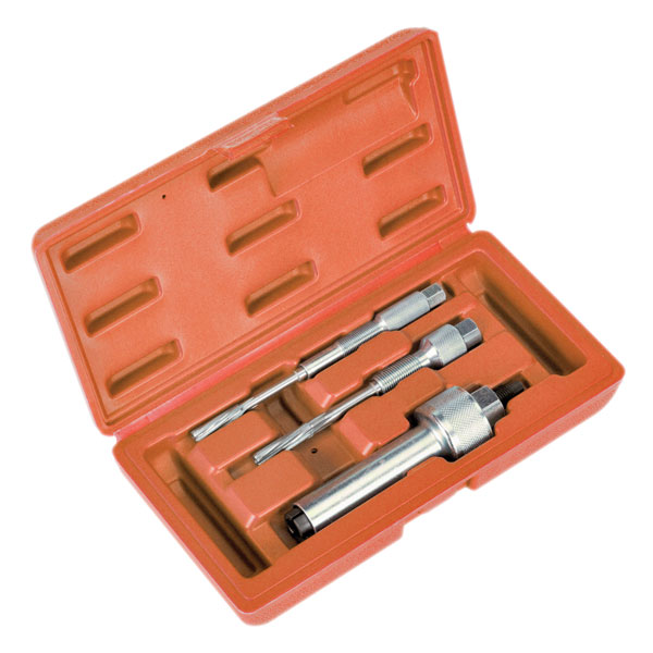 Sealey SX0406 Glow Plug Puller and Reamer Set 3pc | Rapid Online