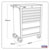 Sealey AP26479T Rollcab 7 Drawer with Ball Bearing Runners - Red