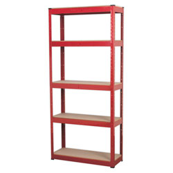 Sealey AP6150 Racking Unit with 5 Shelves 150kg Capacity Per Level