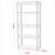 Sealey AP6150 Racking Unit with 5 Shelves 150kg Capacity Per Level