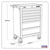 Sealey AP26479TB Rollcab 7 Drawer with Ball Bearing Runners - Black