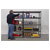 Sealey AP900R Racking Unit with 5 Shelves 340kg Capacity Per Level