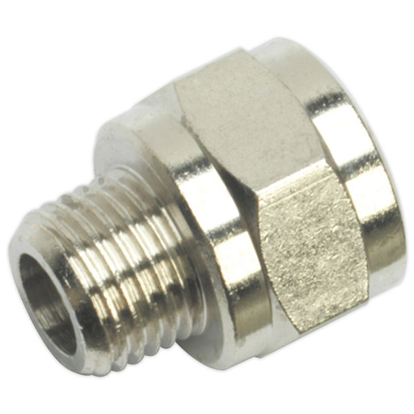 Sealey SA1/1438F Adaptor 1/4"BSP Male to 3/8"BSP Female