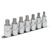 Sealey AK6234 Ribe Socket Bit Set 7pc 1/2sq Drive 55mm