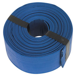 Sealey LFH1050 Layflat Hose 50mm x 10mtr