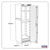 Sealey AP33519 Hang-on Locker - Red