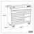 Sealey AP41120 Rollcab 12 Drawer with Ball Bearing Runners Heavy-duty - Red