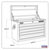 Sealey AP33059B Topchest 5 Drawer with Ball Bearing Runners - Black
