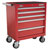 Sealey AP33459 Rollcab 5 Drawer with Ball Bearing Runners - Red